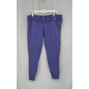 Aviator Nation Pants Womens XS Moto Quilted Sweatpants Fleece Made in USA